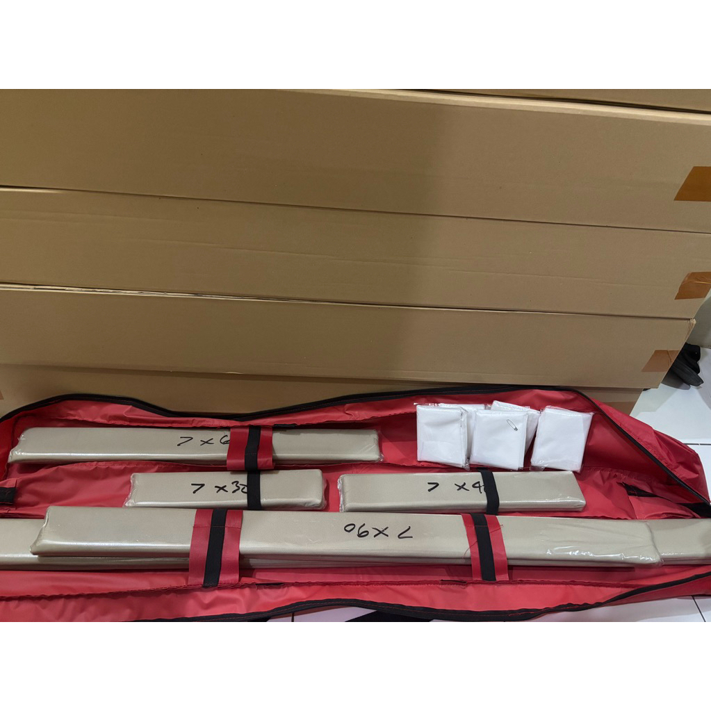 Spalk Set Bidai Kayu + 5 Kain Mitela / Spalk 1 set + 5 kain mitela