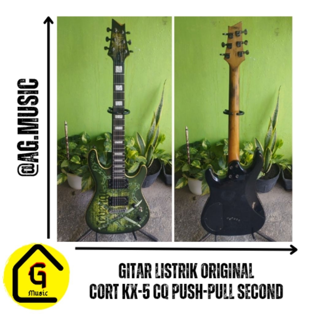 GITAR LISTRIK ORIGINAL CORT KX-5 CQ SECOND