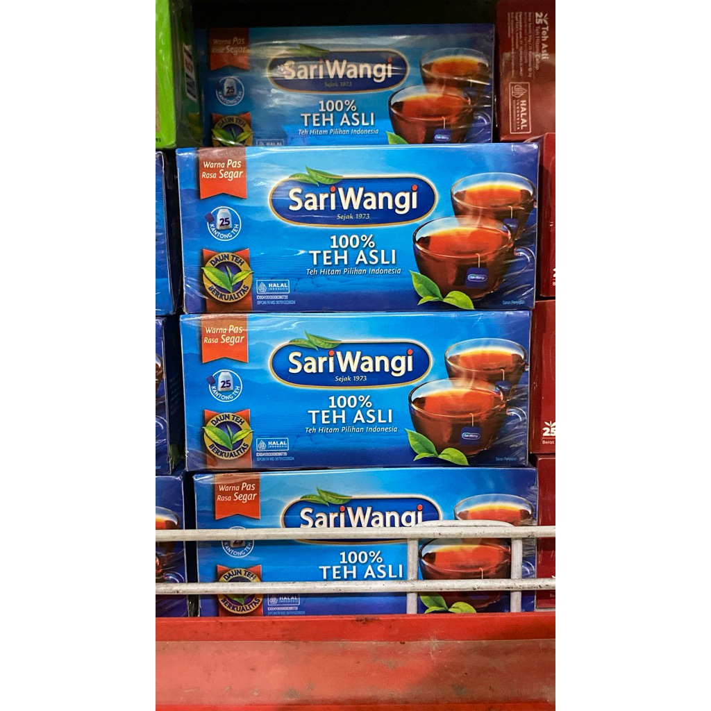 

TEH CELUP SARIWANGI ISI 25 KANTONG