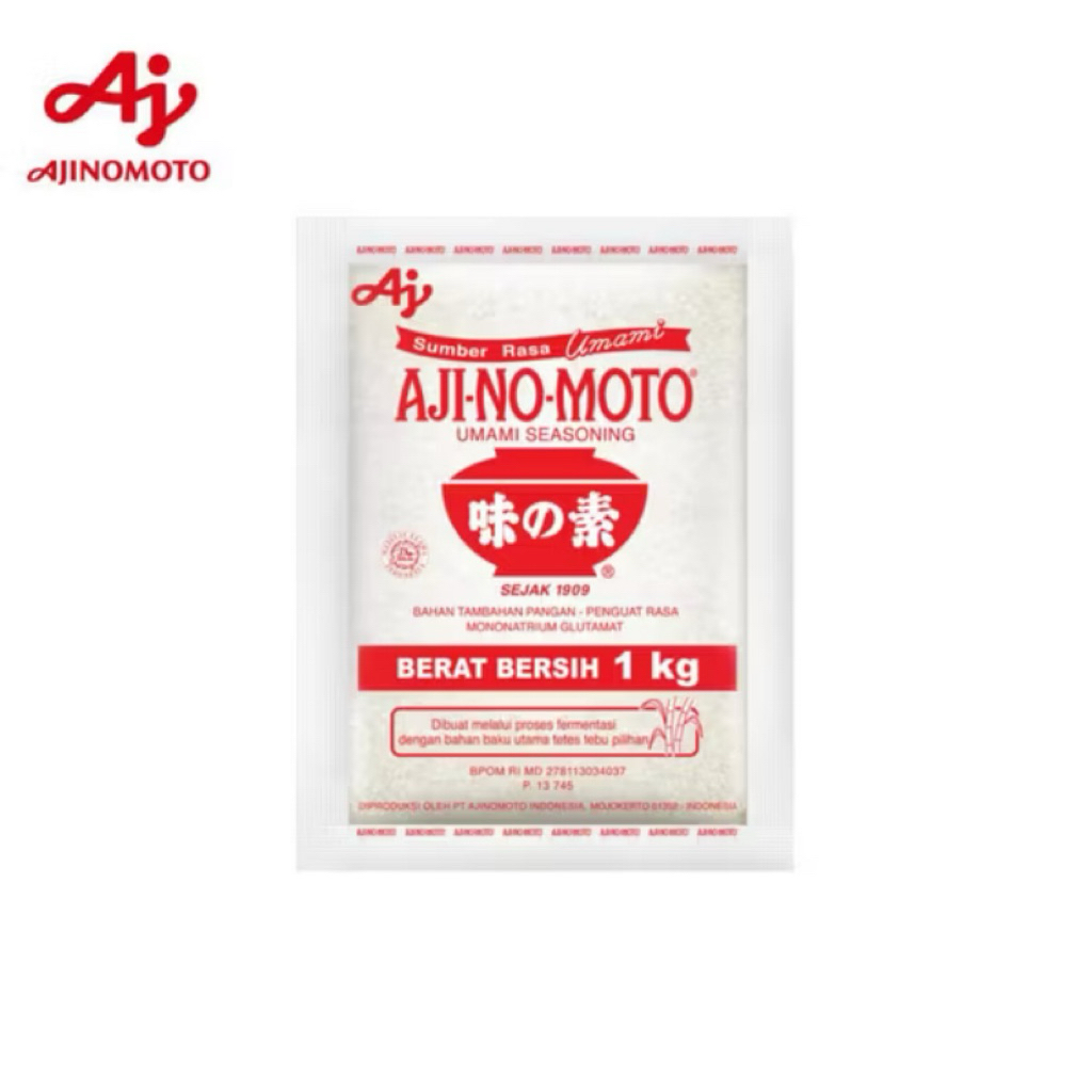 

Ajinomoto MSG 1 kg – Penyedap Rasa Umami Pilihan Koki Profesional
