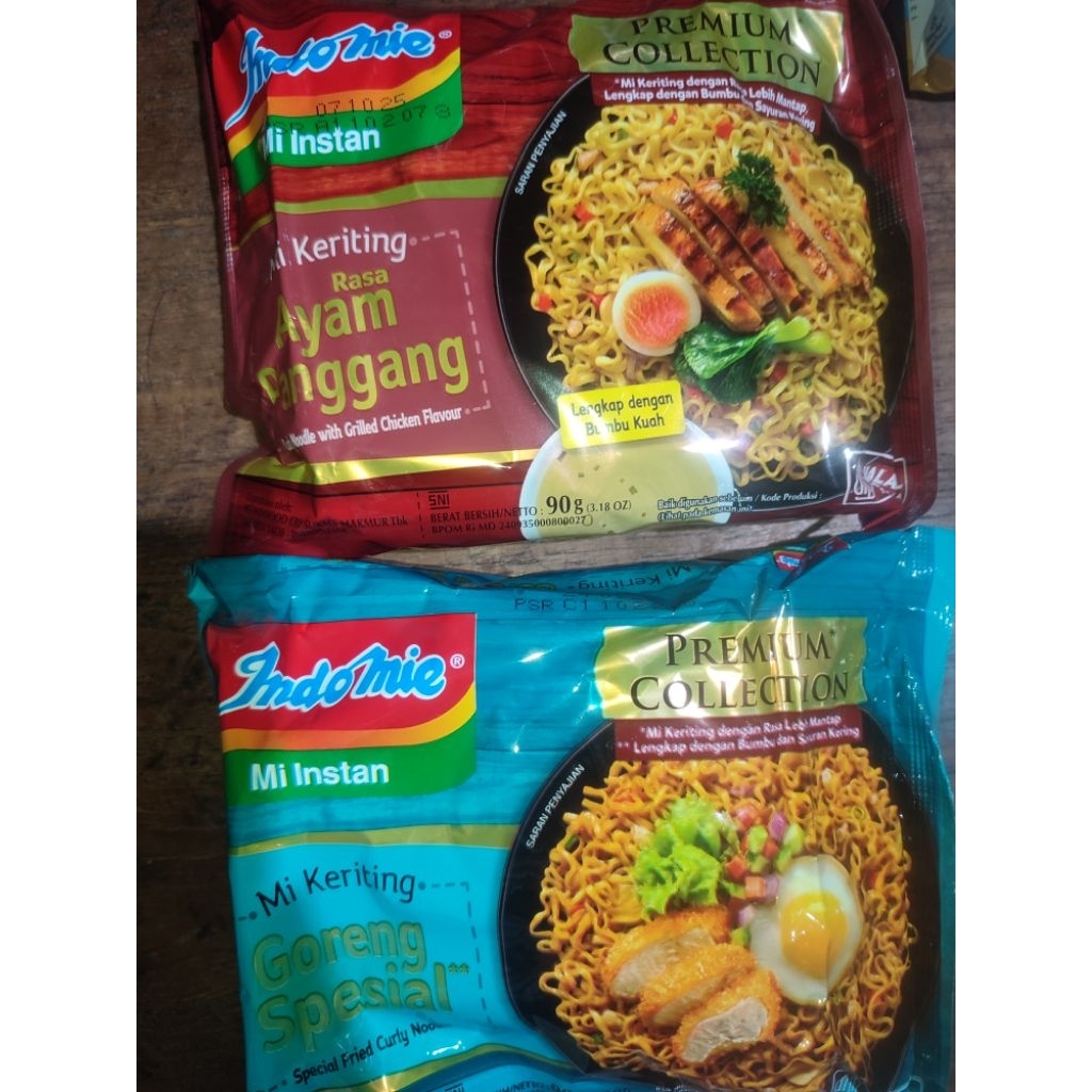 

BARU Indomie Mie Keriting Rasa Ayam Panggang dan Goreng spesial