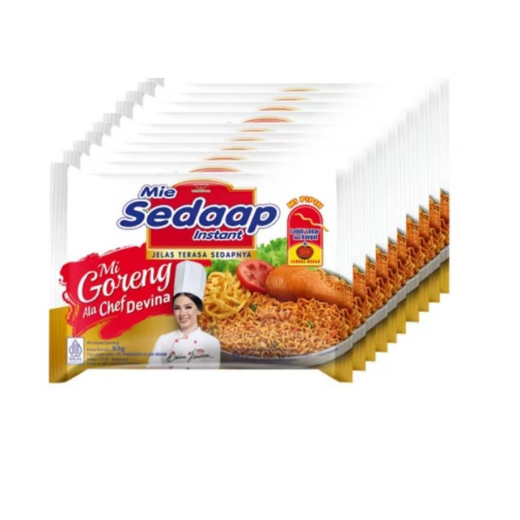 

MIE SEDAAP GORENG ALA CHEF DEVINA 5 PCS