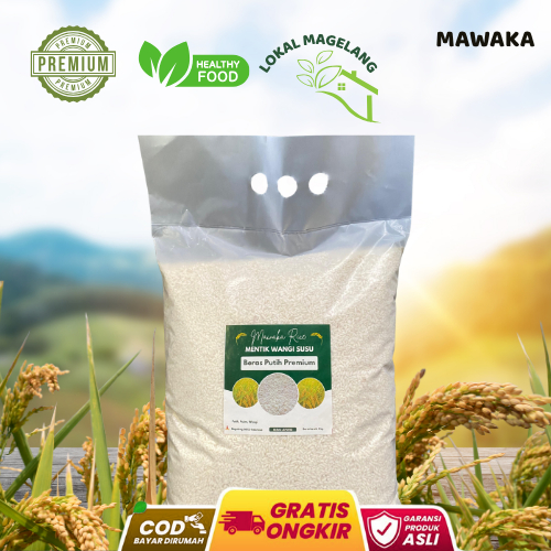 

Beras Mentik Wangi Susu Premium Kemasan 5 Kg / Beras Mentik Wangi Susu