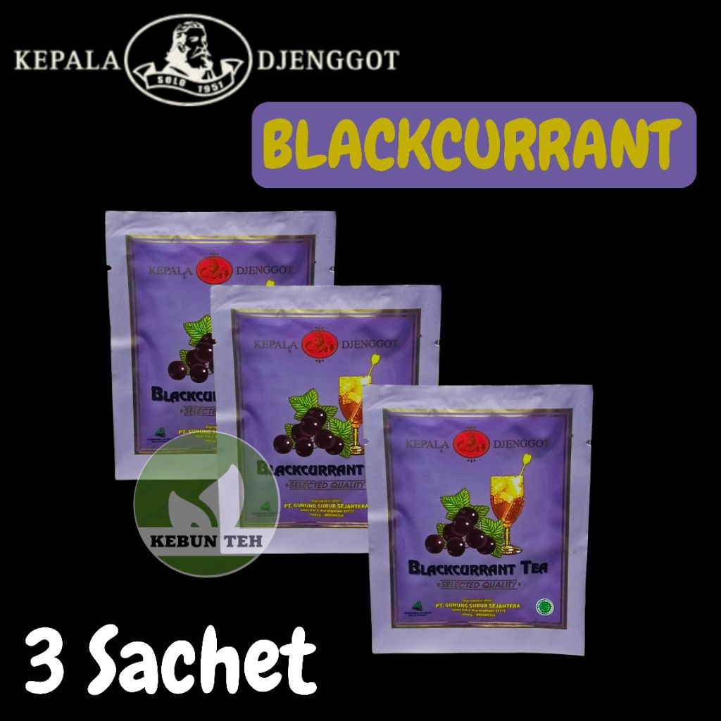 

Teh Celup Kepala Djenggot Blackcurrant ECER 3 Sachet - Teh Celup Blackcurrant Kepala Jenggot