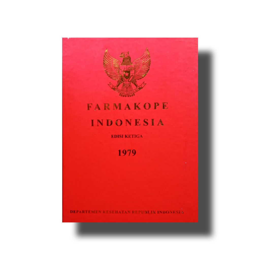 Farmakope Edisi 3 / Farmakope 3 / Buku Farmakope 3 / Buku Farmakope Edisi 3