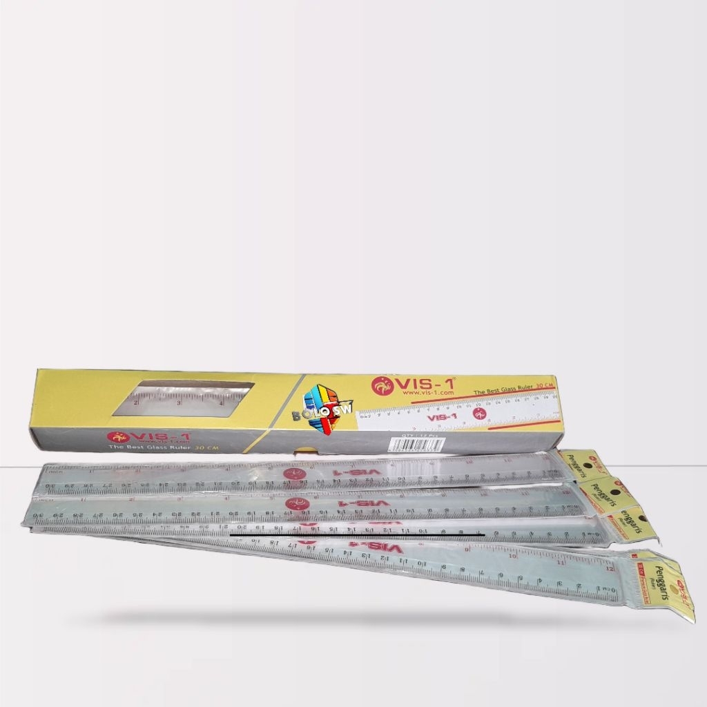 

Penggaris Acrylic VIS 1 30 Cm (1 Pcs)