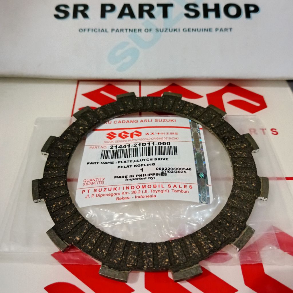 21441-21D11-000 KAMPAS KOPLING SATRIA 2TAK ORIGINAL SGP