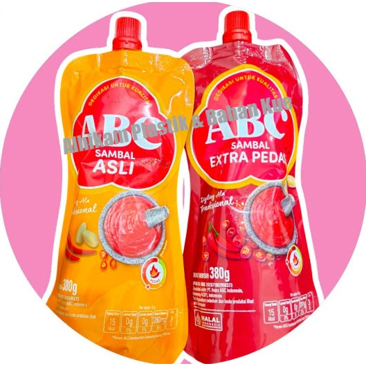 

ABC Saus Sambal Asli 380gr - ABC Saus Extra Pedas 380gr
