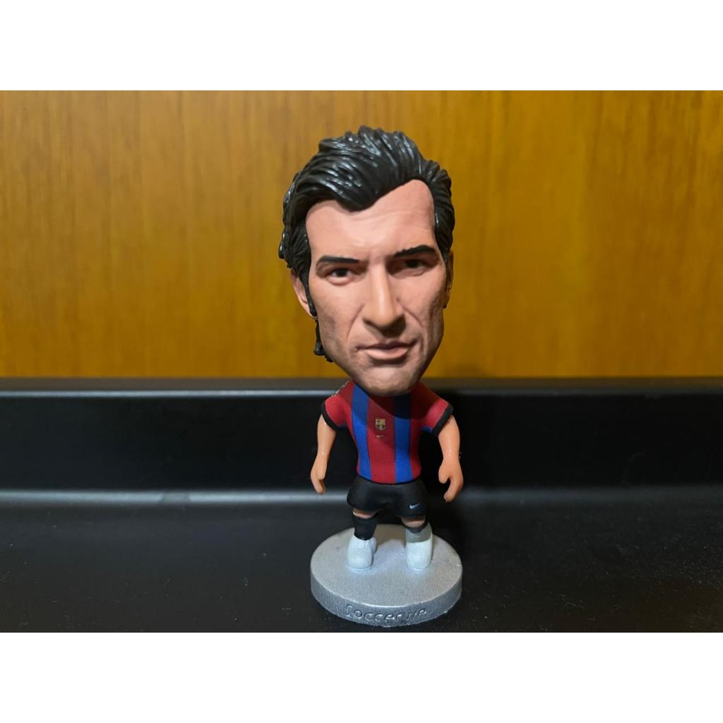Soccerwe Soccer Action Figure - Luis Figo Barcelona ( REPAINT )
