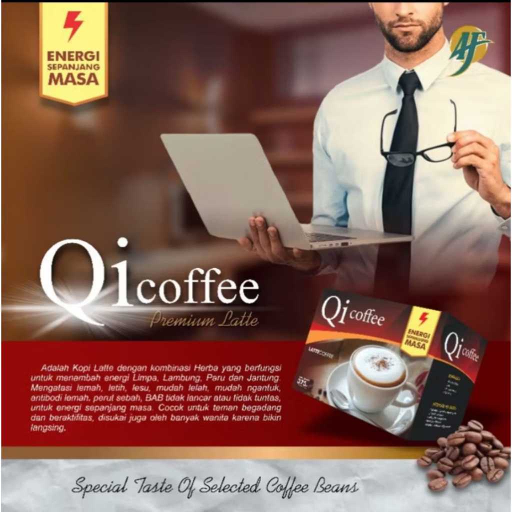 

Qi Coffee Kopi Susu Instan Sachet Rasa Latte Untuk Energi Sepanjang Hari