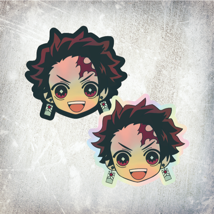 

STICKER HOLOGRAM ANIME KAMADO TANJIRO DEMON SLAYER/KIMETSU NO YAIBA