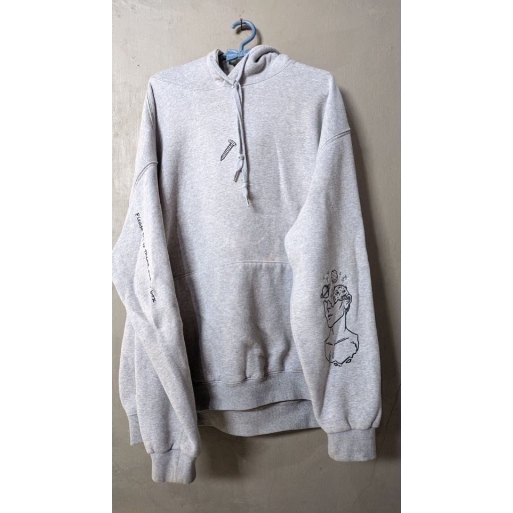 compagno hoodie original grey color
