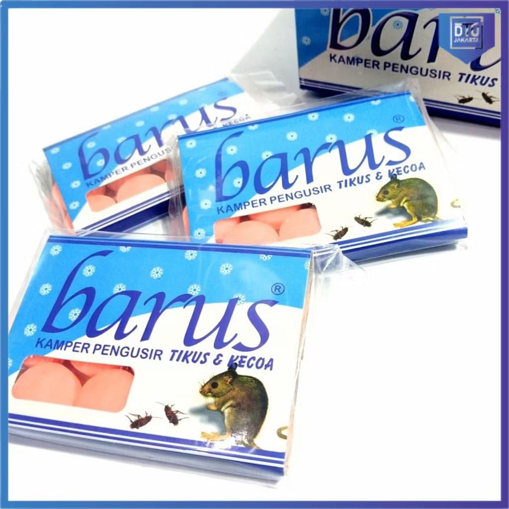 KAPUR BARUS PENGUSIR TIKUS DAN KECOA