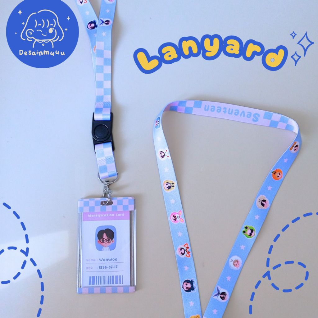 

Lanyard svt 17 by desainmuuu + ID Card Holder