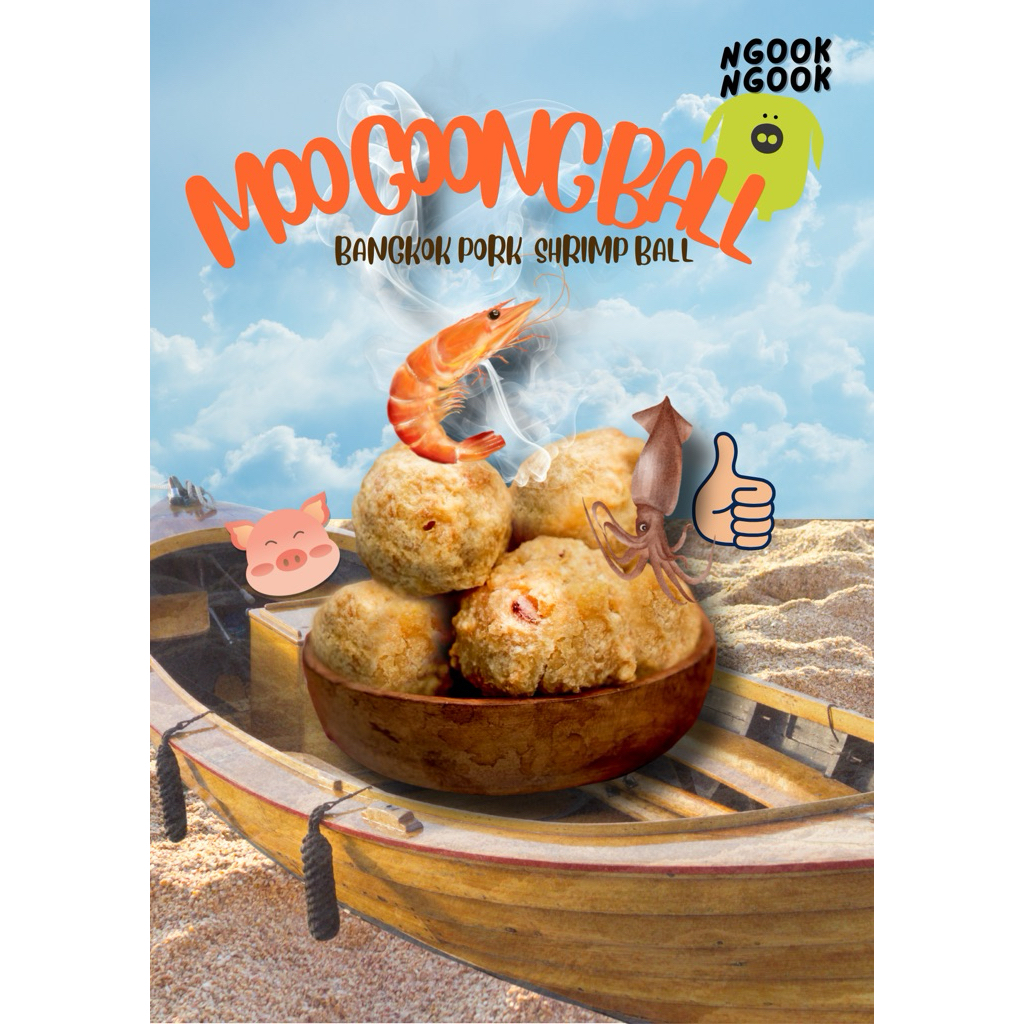 

pork ball bakwan goreng frozen isi 5