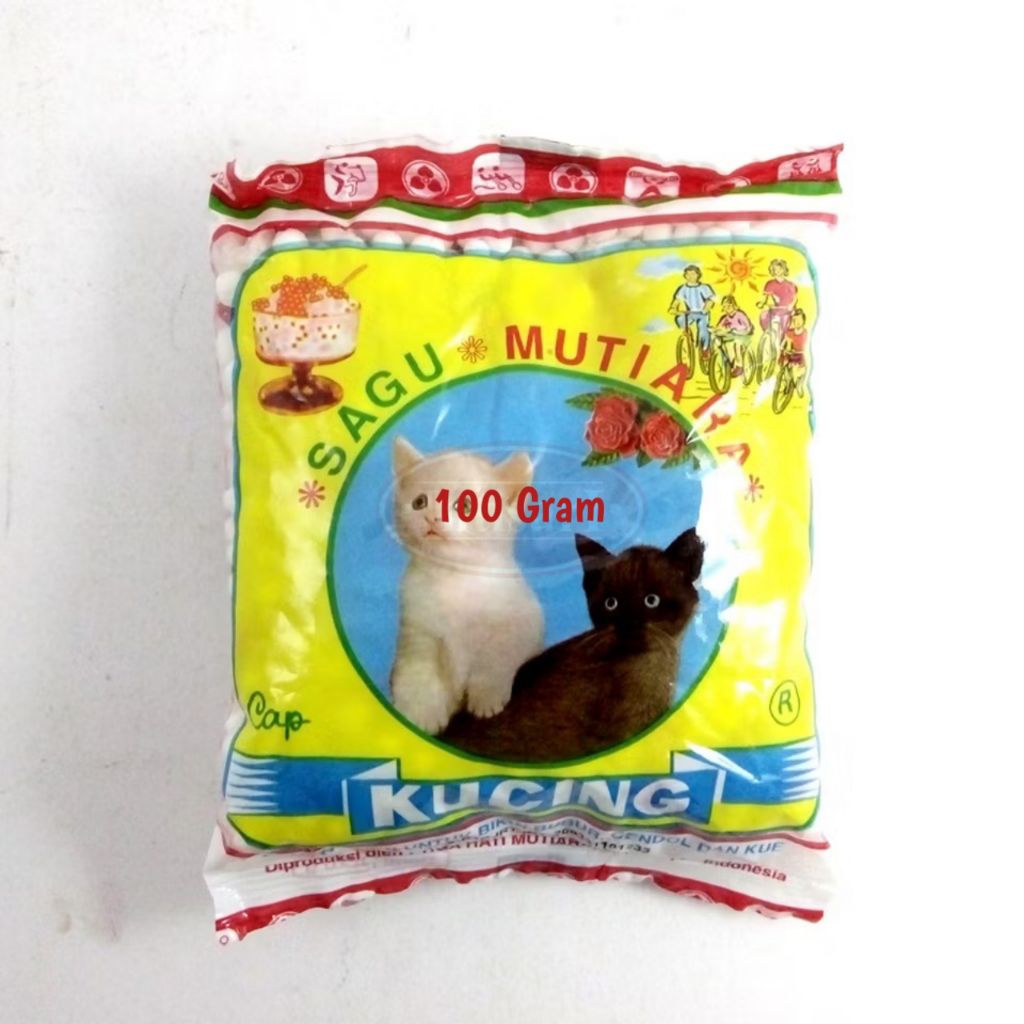 

Sagu Mutiara Cap Kucing 100GR