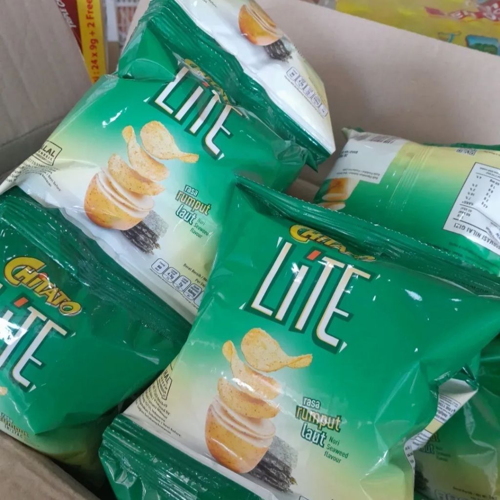 

Chitato Lite rasa Rumput Laut 14gr 1 Dus isi 60