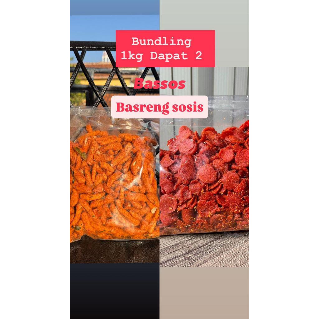 

PAKET HEMAT BASRENG 500GRAM + SOSRENG 500GRAM