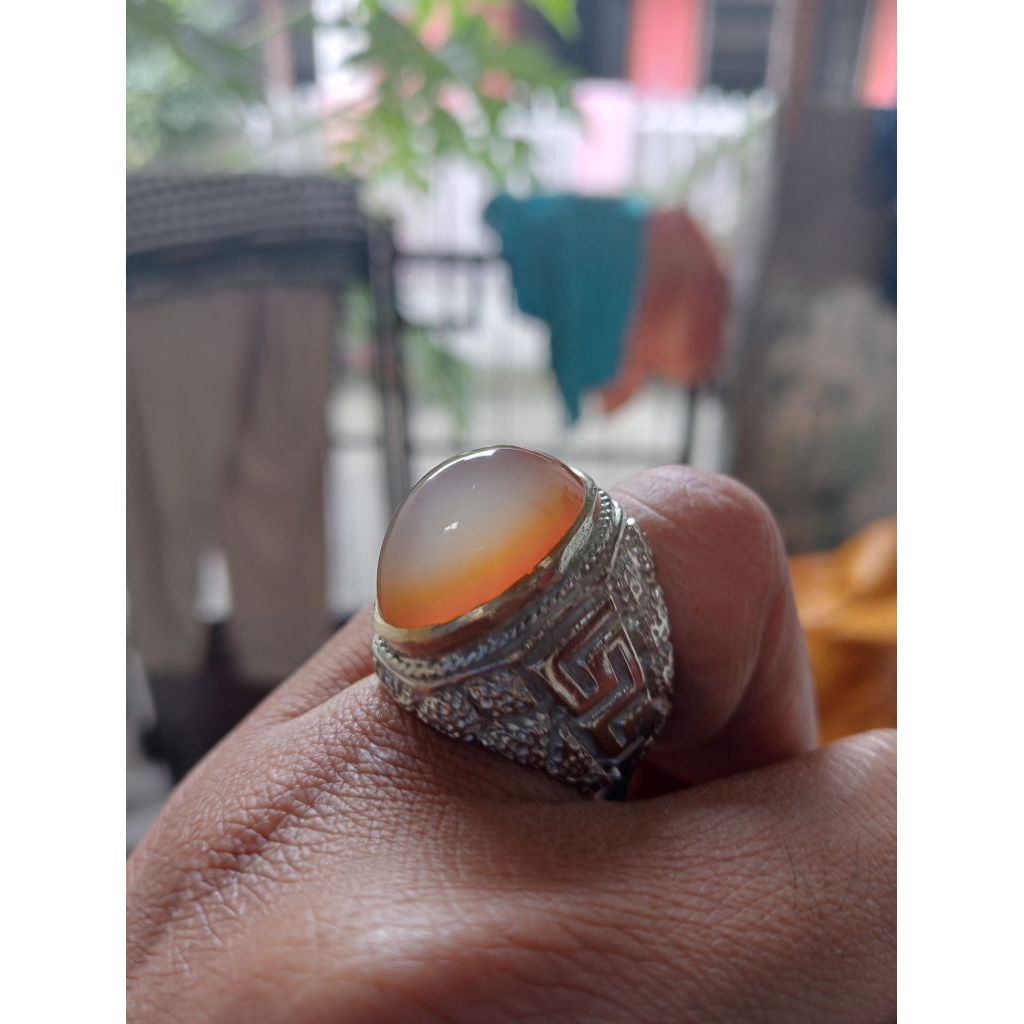 Batu Anggur obi Nukleus alas Orange