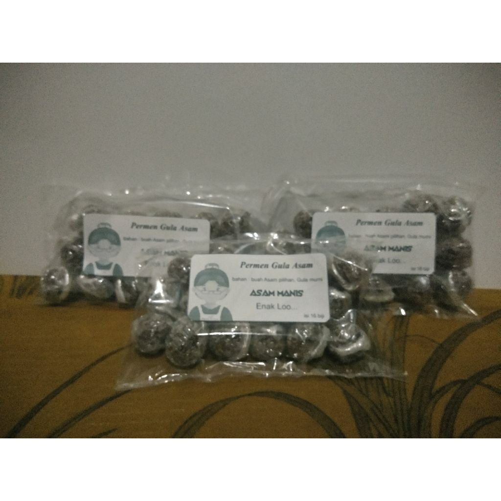 

PERMEN GULA ASAM (16 biji)