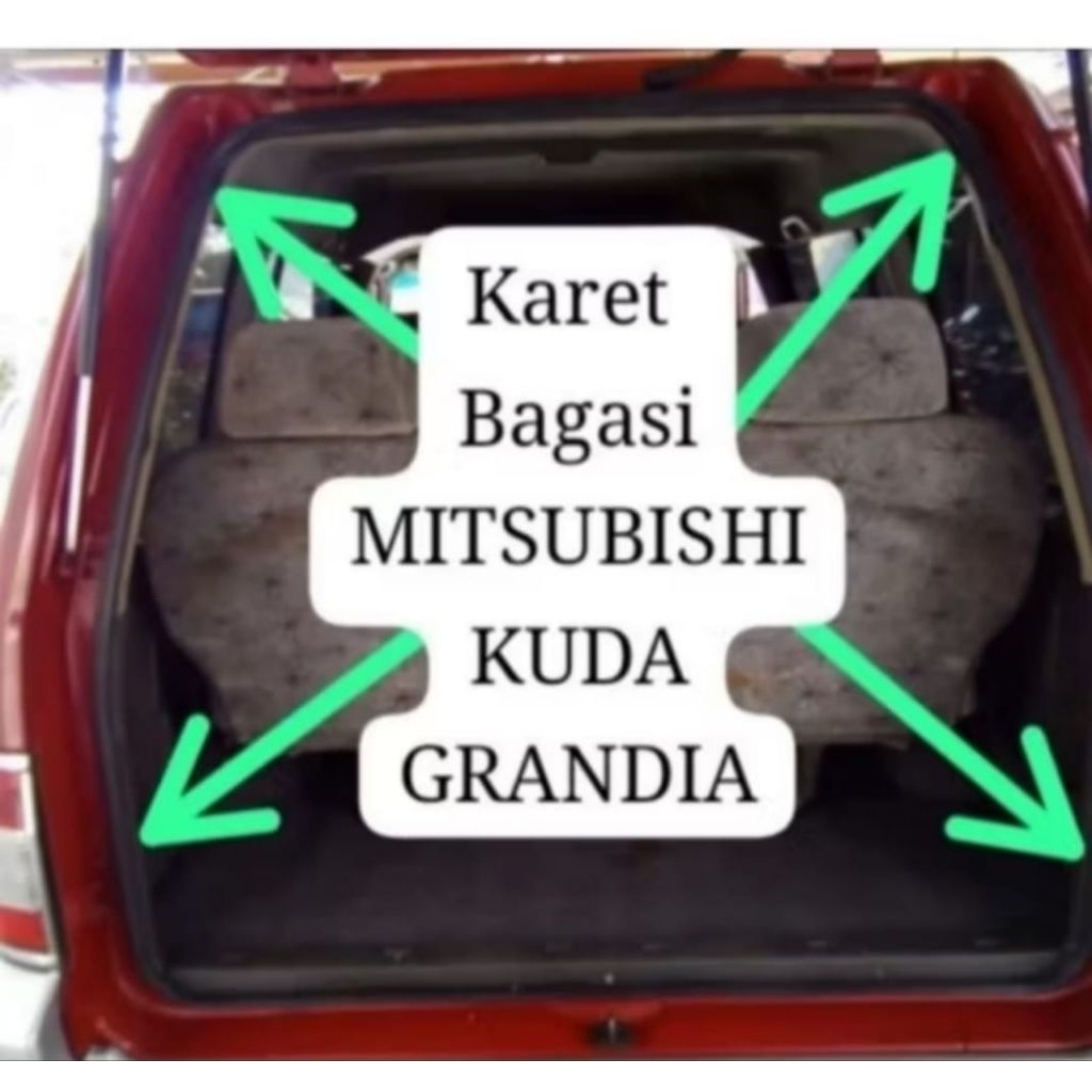 KARET PINTU BAGASI BELAKANG MOBIL MITSUBISHI KUDA GRANDIA