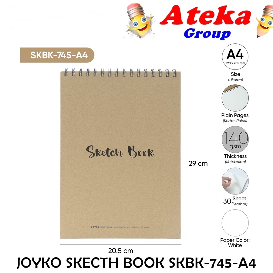 

JOYKO SKECTH BOOK SKBK-745-A4