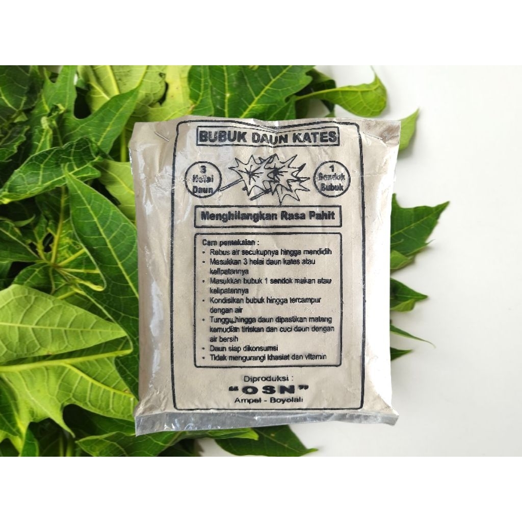 

Bubuk tanah lempung penghilang rasa pahit daun pepaya