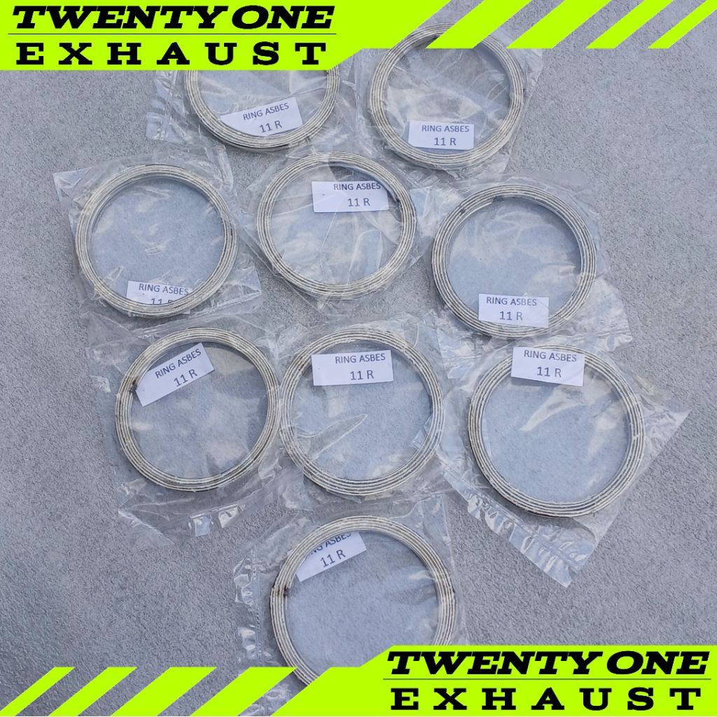 Paking knalpot asbes 11R untuk mobil INNOVA / FORTUNER / PAJERO SPORT DAKAR ANPS / DAKAR LAMA 4N15 /