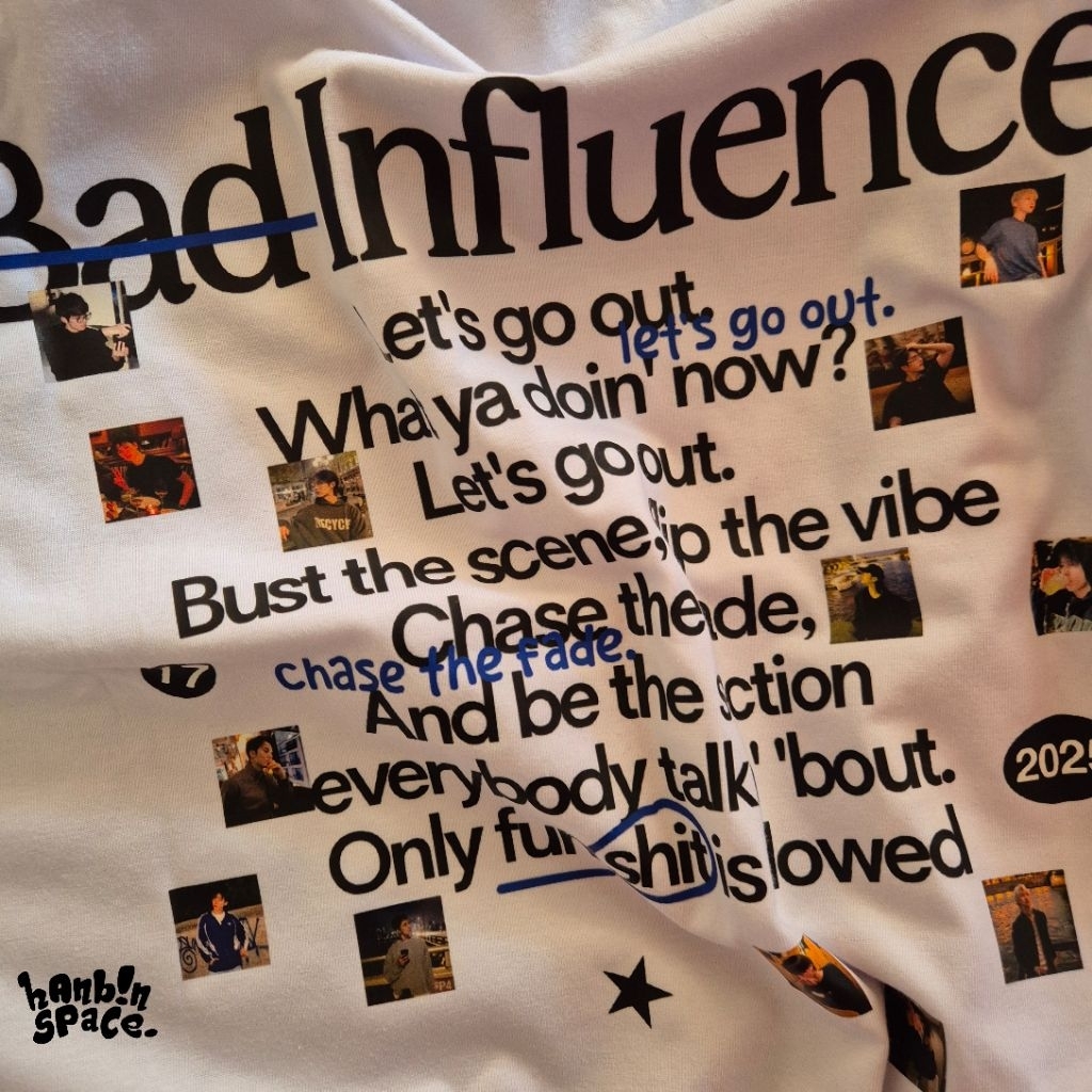 seventeen t-shirt kpop bad influence | hanbin.space