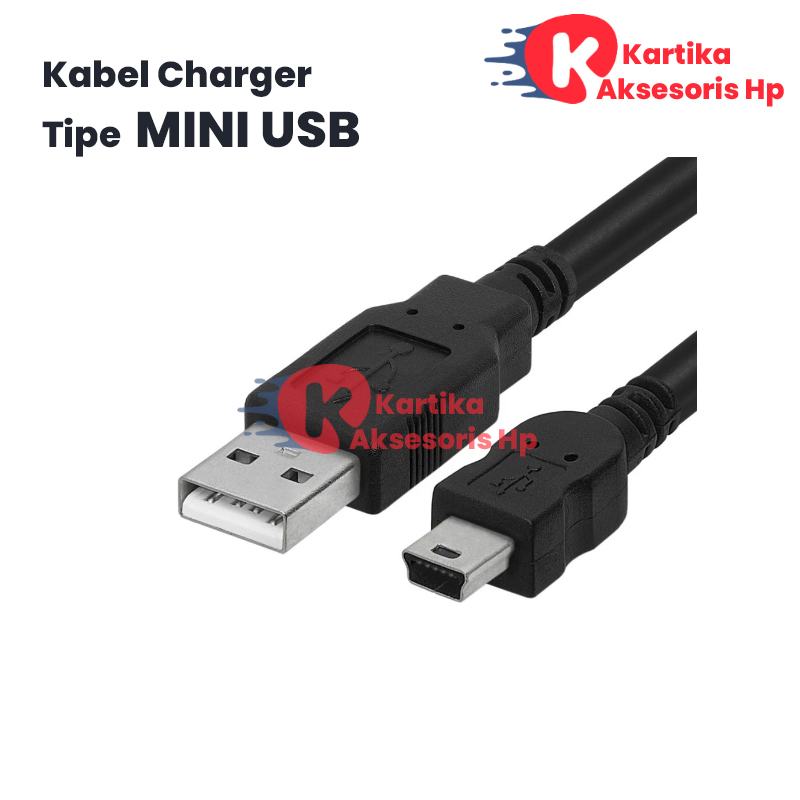 Kabel Mini USB Charger Only For MP3 Camdig PSP Game Kipas Portable DLL