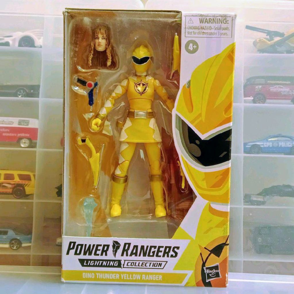 Power Rangers Lightning Collection Dino Thunder Yellow Ranger Original Hasbro Action Figure