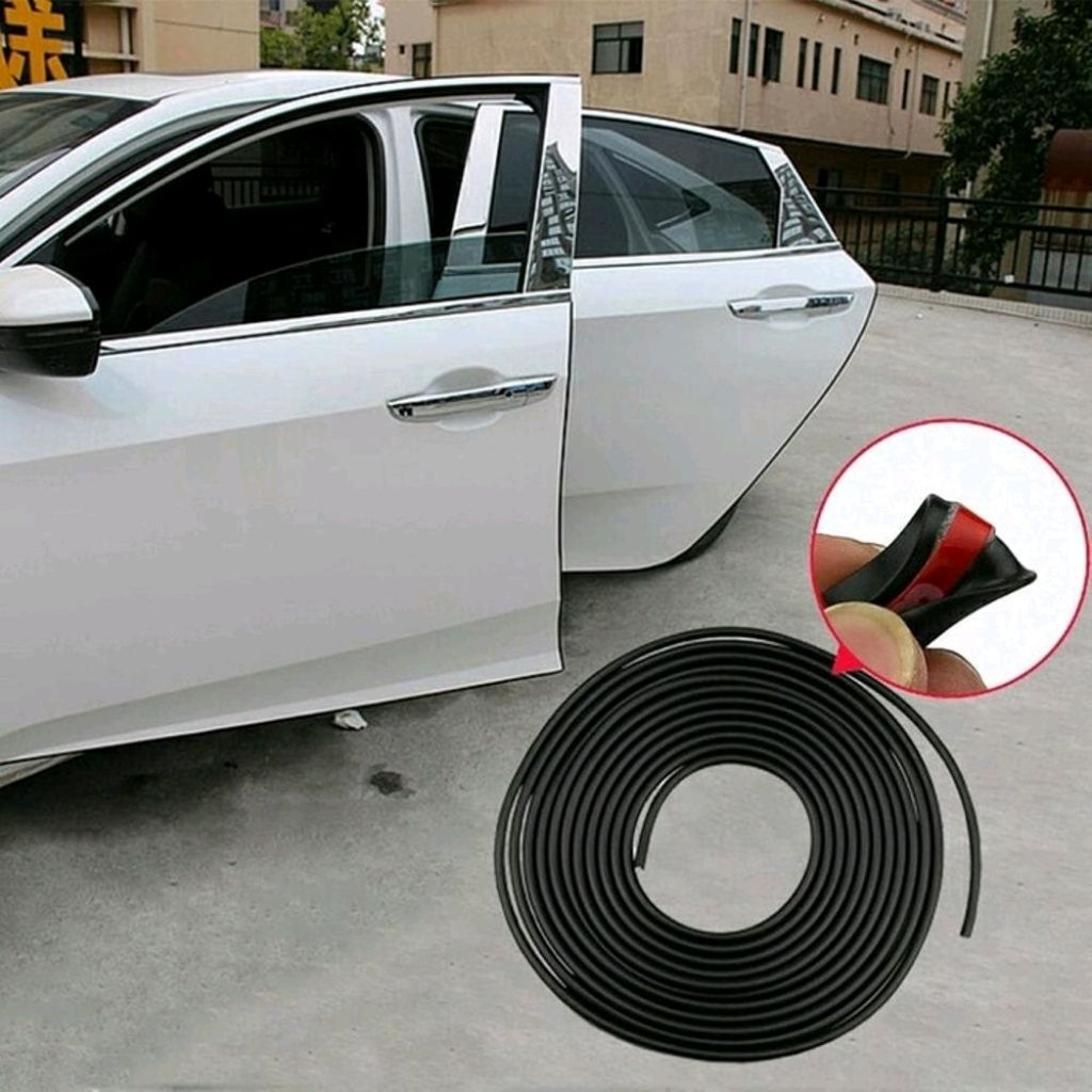 [1 Meter] List karet Pintu List Pintu Mobil Universal Pelindung Pintu