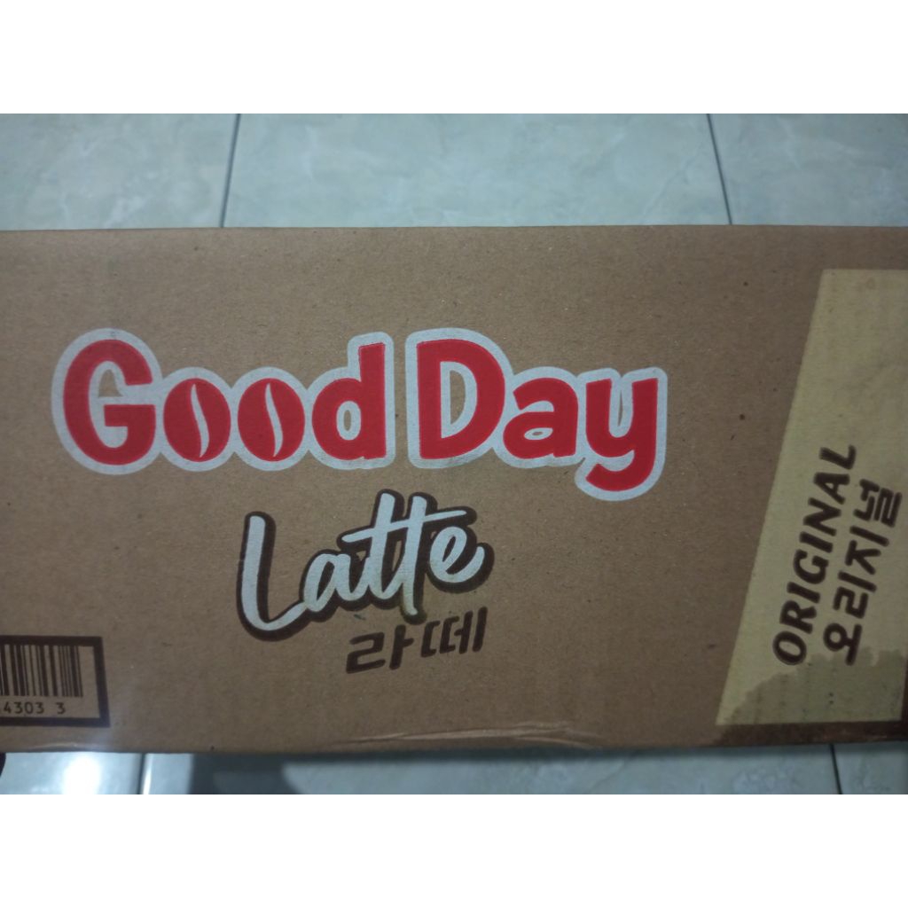 

Good Day Latte Original Kartonan Isi 12 Renteng