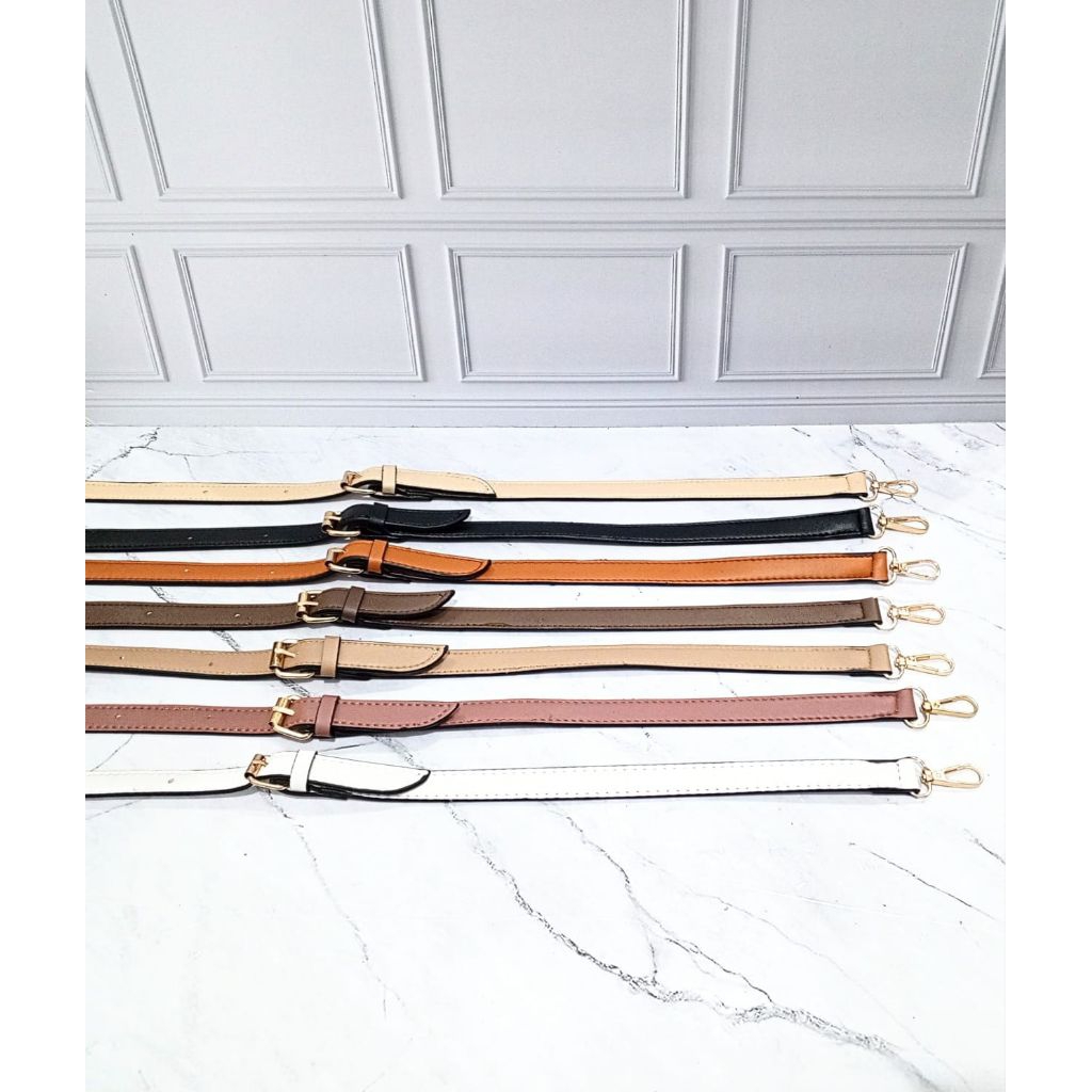 Tali tas panjang wanita model gesper