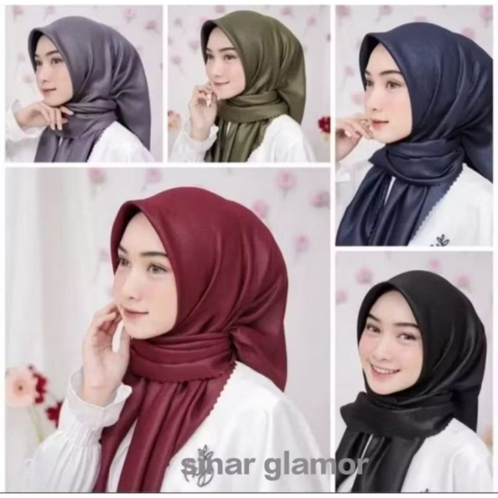 HIJAB SINAR GLAMOUR|SEGI EMPAT SINAR GLAMOUR|KERUDUNG SINAR GLAMOUR