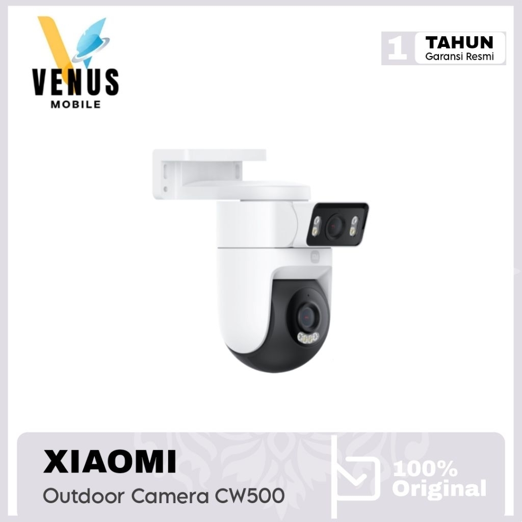 XIAOMI kamera CW500 CCTV Outdoor Dual Camera 360 Dual 4MP 2.5K WiFi6 IP66 Audible/Visual Alarm