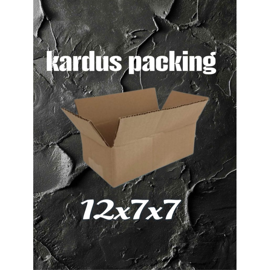 

kardus packing UK 12x7x7 kardus besar kardus kecil..