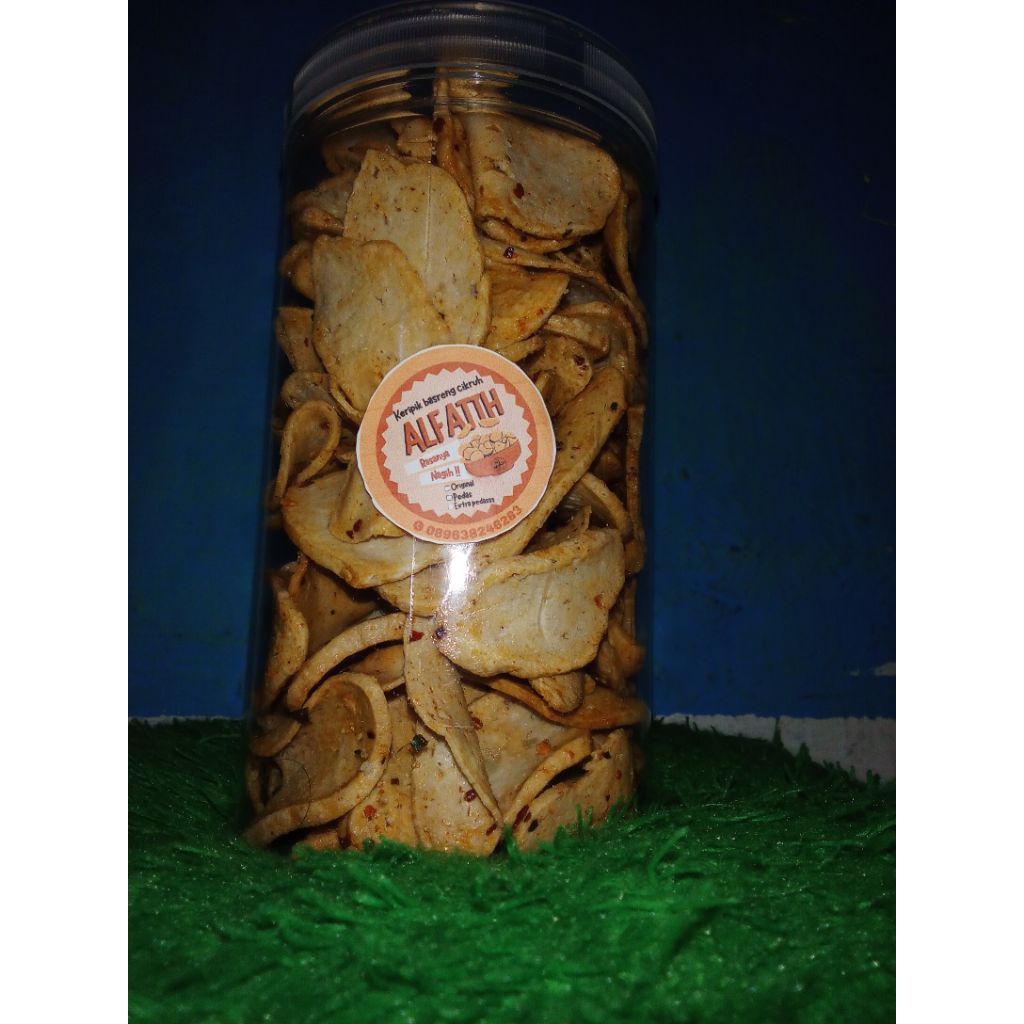 

kripik basreng daun jeruk