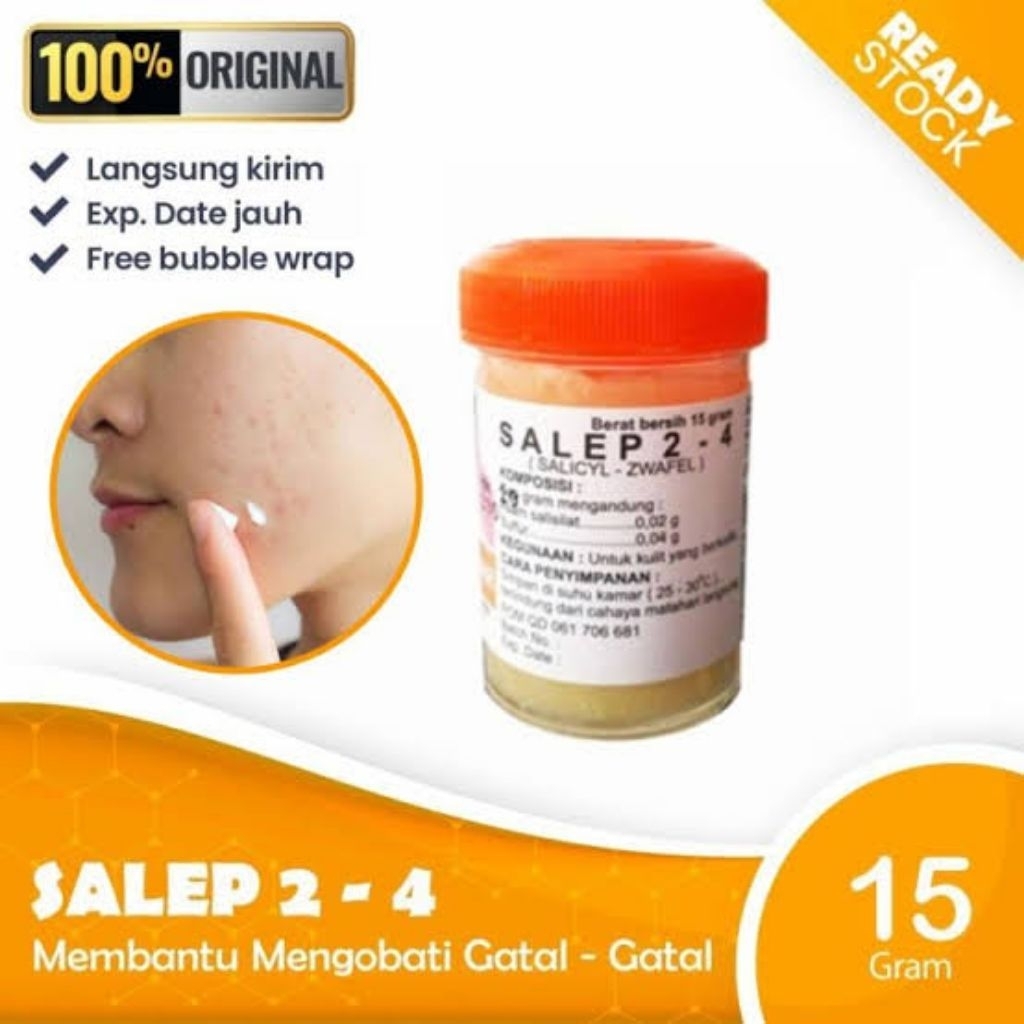 Salep 2-4 15 Gr Ciubros Cito 1 box @24 pcs - Salep Kulit Gatal