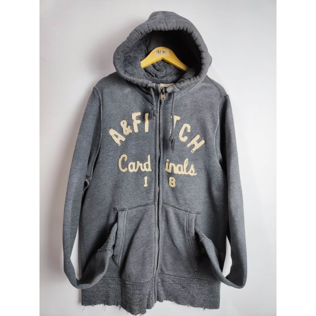 zip hoodie abercrombie & fitch muscle ripped series