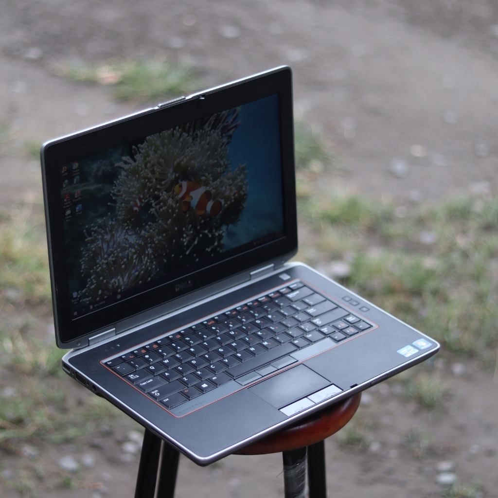 Laptop second DELL E6420 Core i5 normal siap kerja