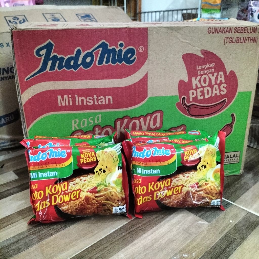 

Indomie Kuah Rasa Soto Pedas