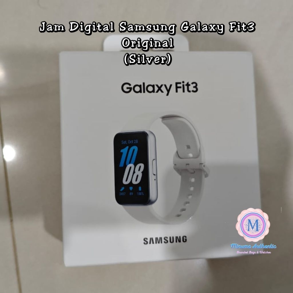 Smartwatch Samsung Galaxy Fit3 Original (Silver) New