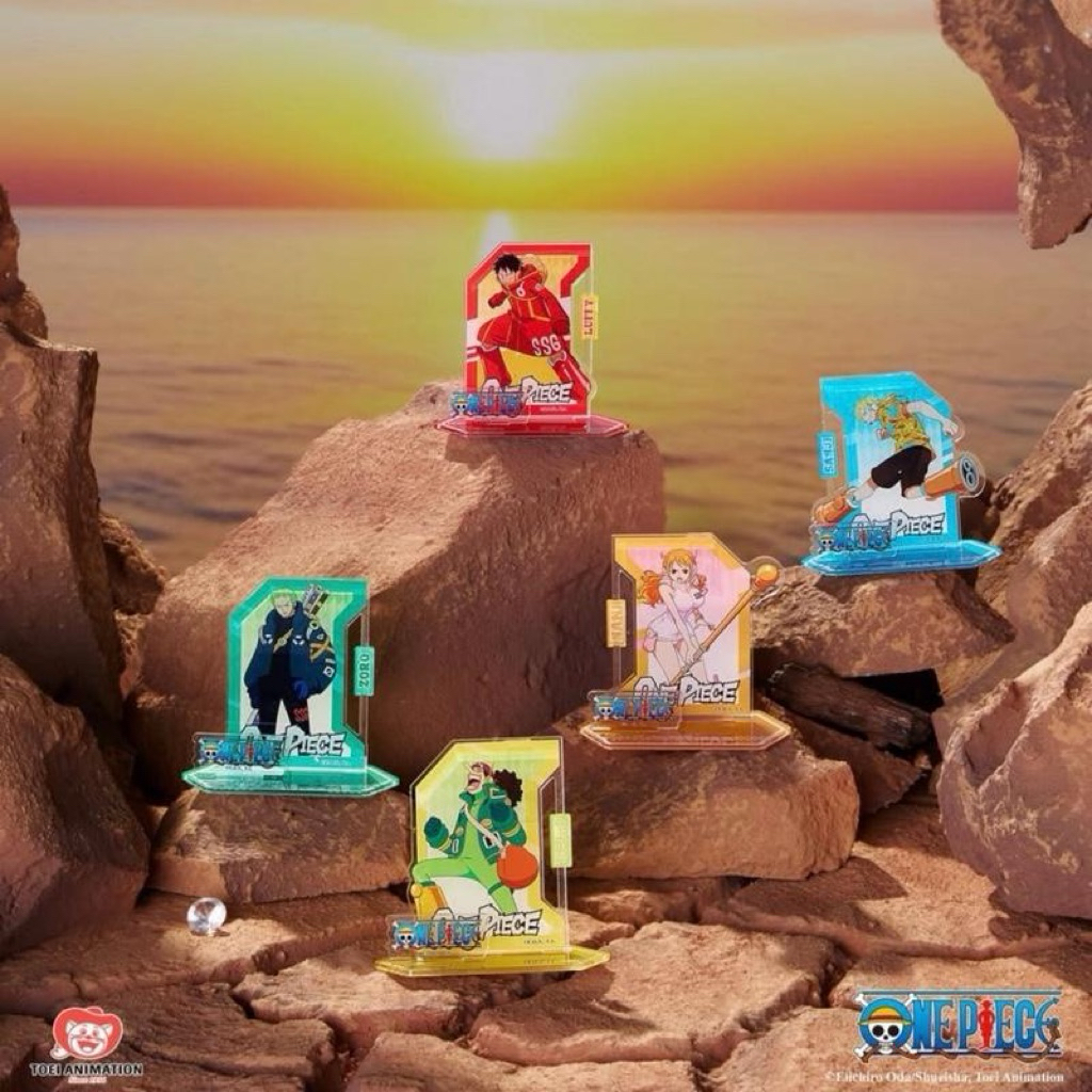 Official One Piece Raster Acrylic Sign, Miniso