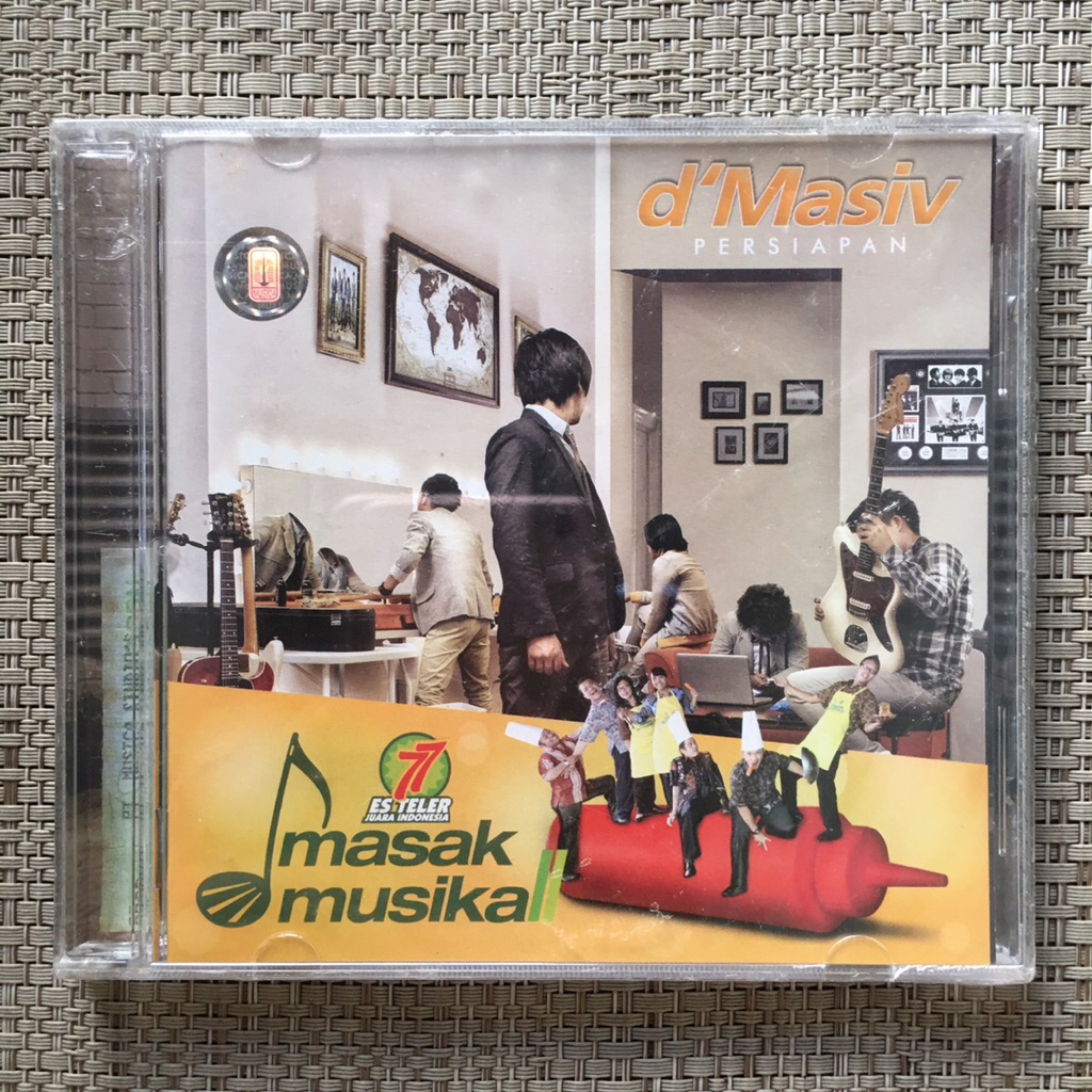 CD d’Masiv - Persiapan D’masiv | Segel