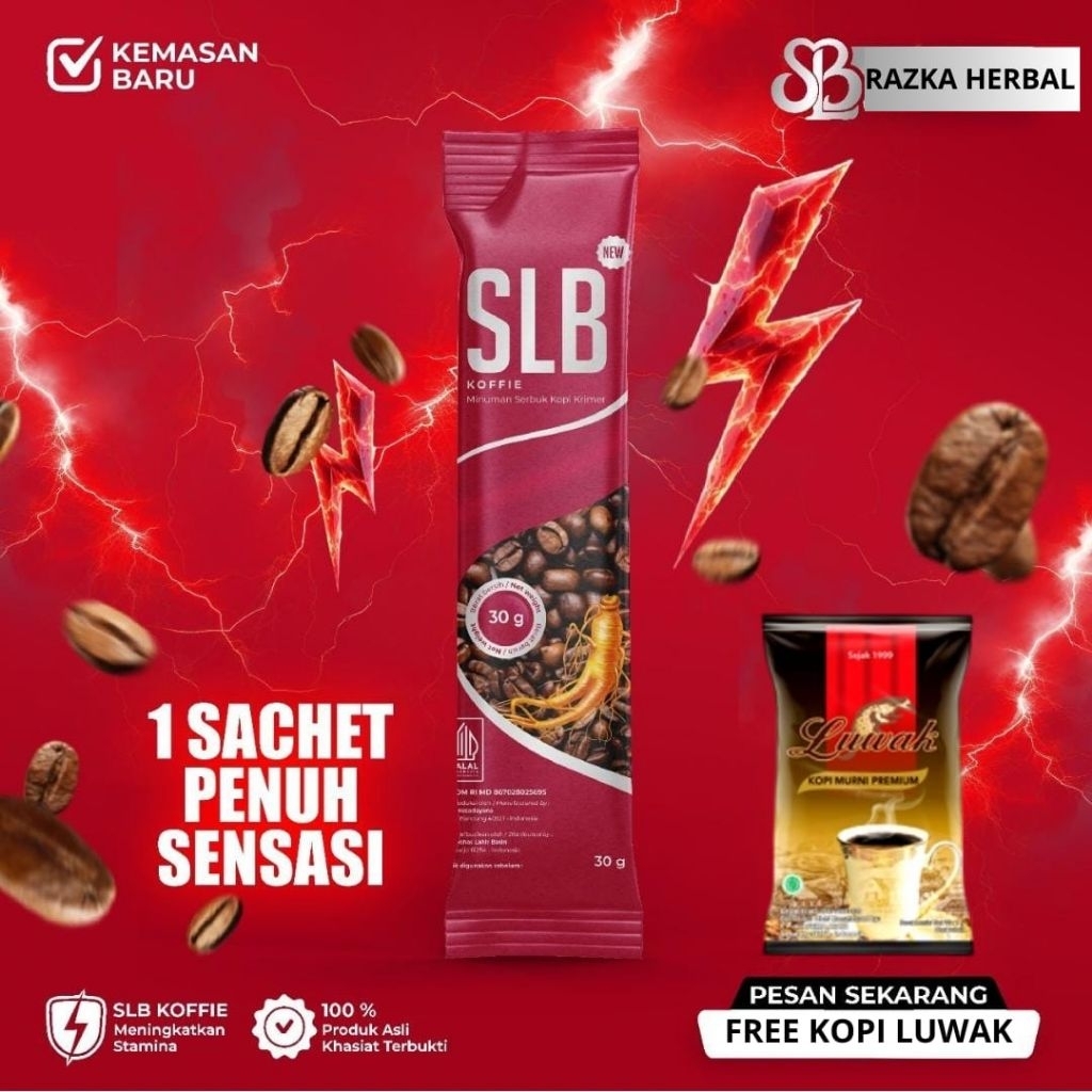 

KOPI SLB SACHET 1+1 FREE JAMINAN ORIGINAL