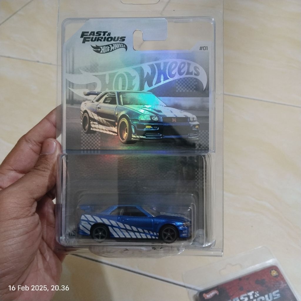 Hot wheels nissan skyline GT R34 custom NFT