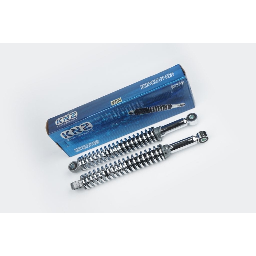 KNZ | SHOCK BELAKANG HONDA WIN (CHROME)