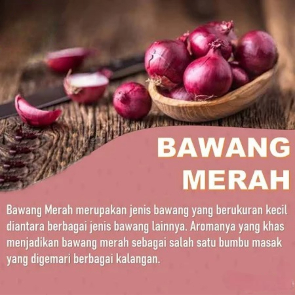 

BAWANG MERAH SUPER PILIHAN BERAT 500 GRAM
