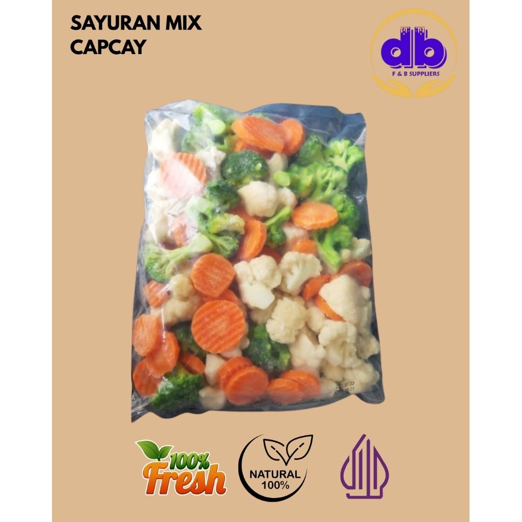

Sayuran Beku Capcai | Capcay Vegetables Mix Frozen 500gr